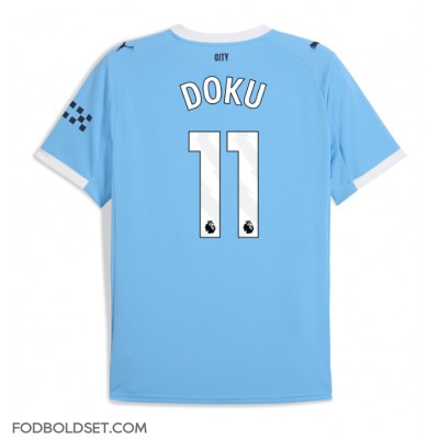 Manchester City Jeremy Doku #11 Hjemmebanetrøje 2025-26 Kortærmet Manchester City Jeremy Doku #11 Hjemmebanetrøje 2025-26 Kortærmet